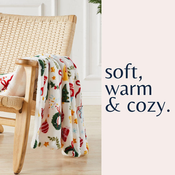 Sherpa Throw Blanket - Eve Collection