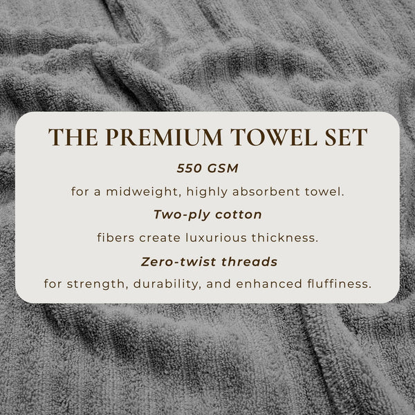 Luxury Cotton Towels - Karina Collection