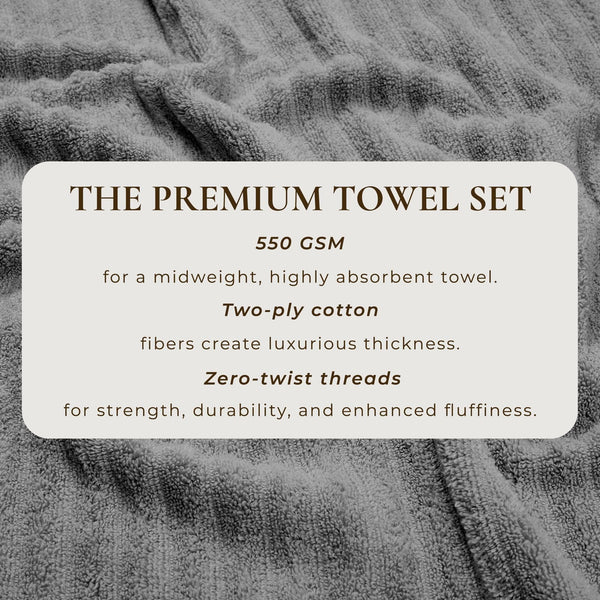 Luxury Cotton Towels - Karina Collection