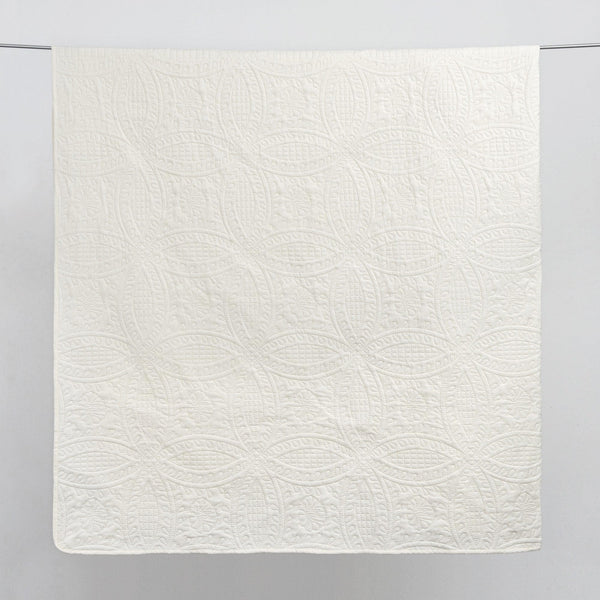 3-Piece Oversized Medallion Quilt Set - Clara Collection