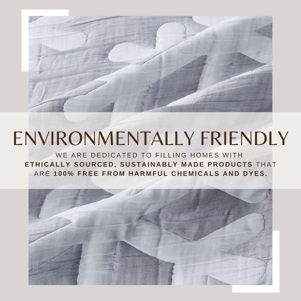 Matelassé Snowflake Quilt Set - Nino Collection