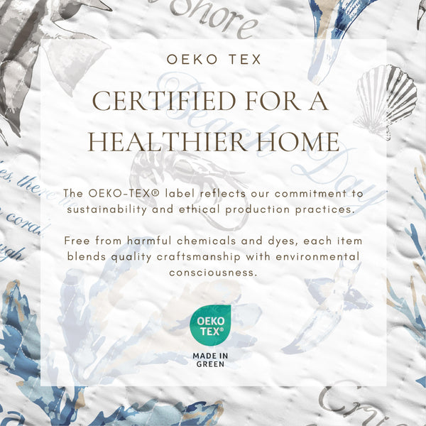 Stripe & Ocean Story Coastal Quilt Set - New Castle Collection Great Bay Home