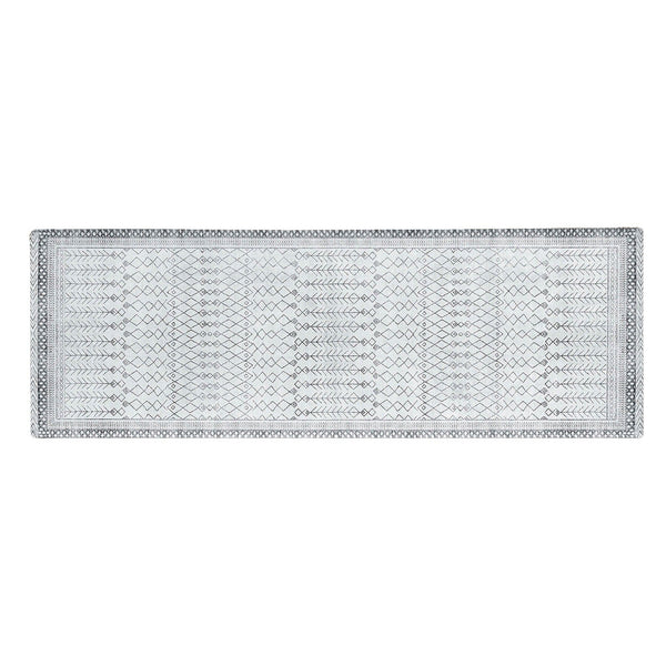 Distressed Moroccan Machine Washable Accent Runner 2'4