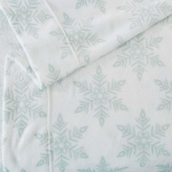 4-Piece Printed Plush Sheet - Velvet Luxe Collection