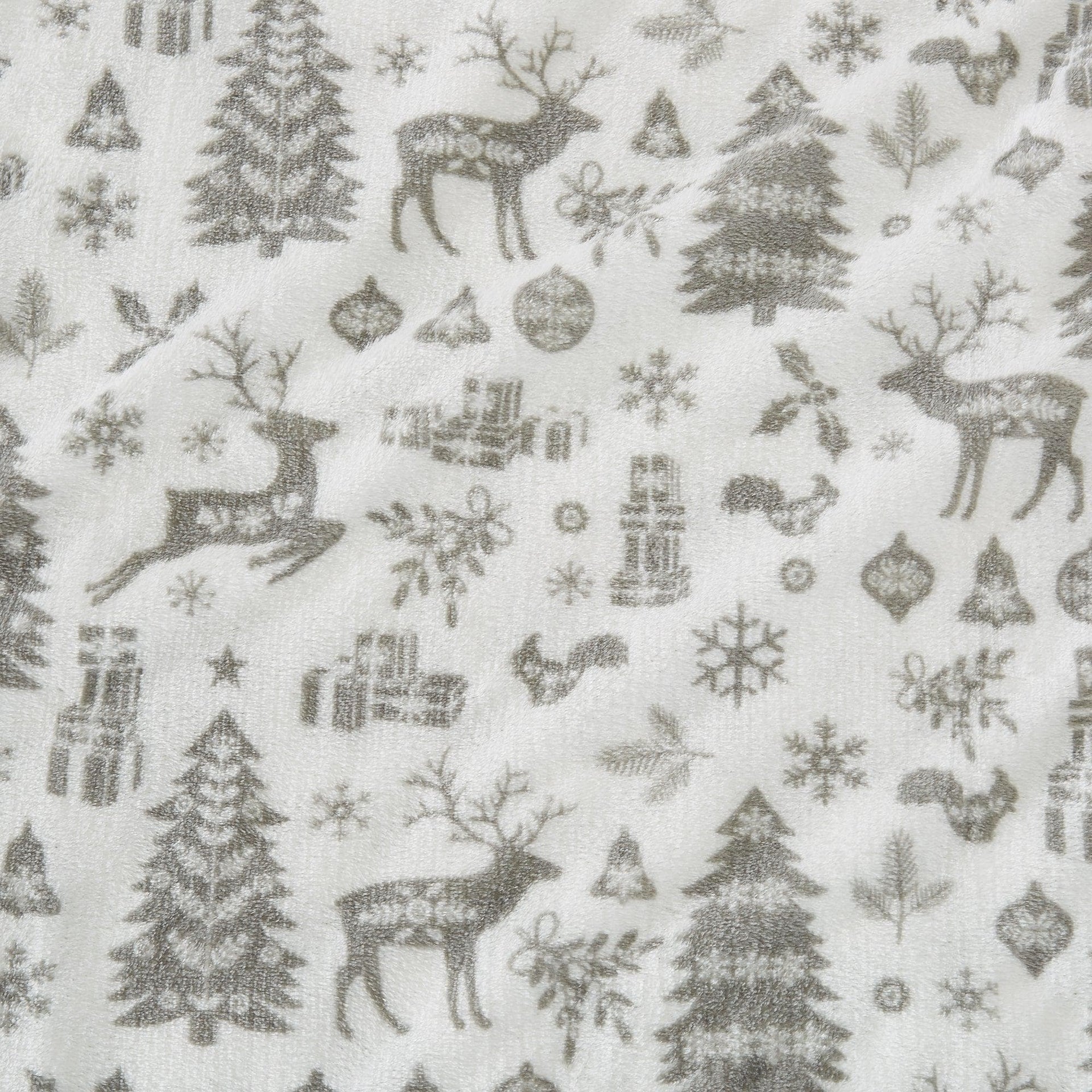 4-Piece Printed Plush Sheet - Velvet Luxe Collection