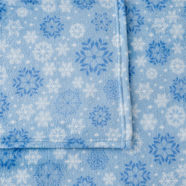 4-Piece Printed Plush Sheet - Velvet Luxe Collection