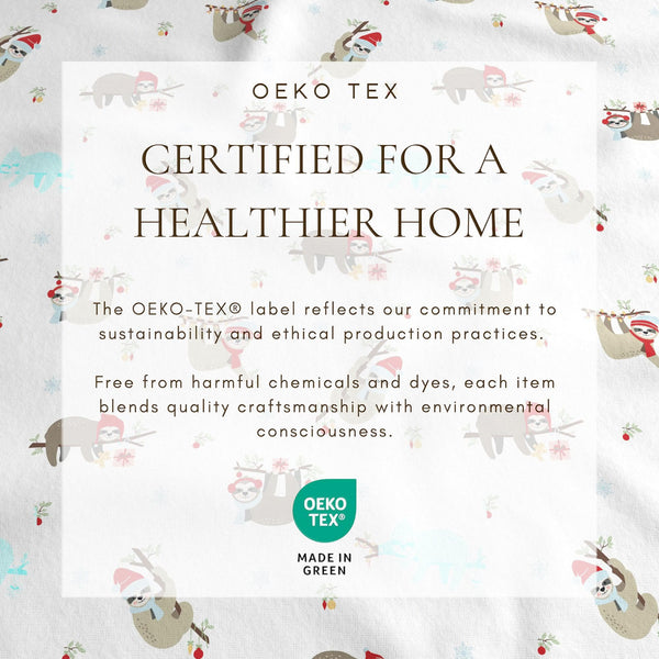 4-Piece Turkish Cotton Christmas Flannel Sheet - Whittaker Collection