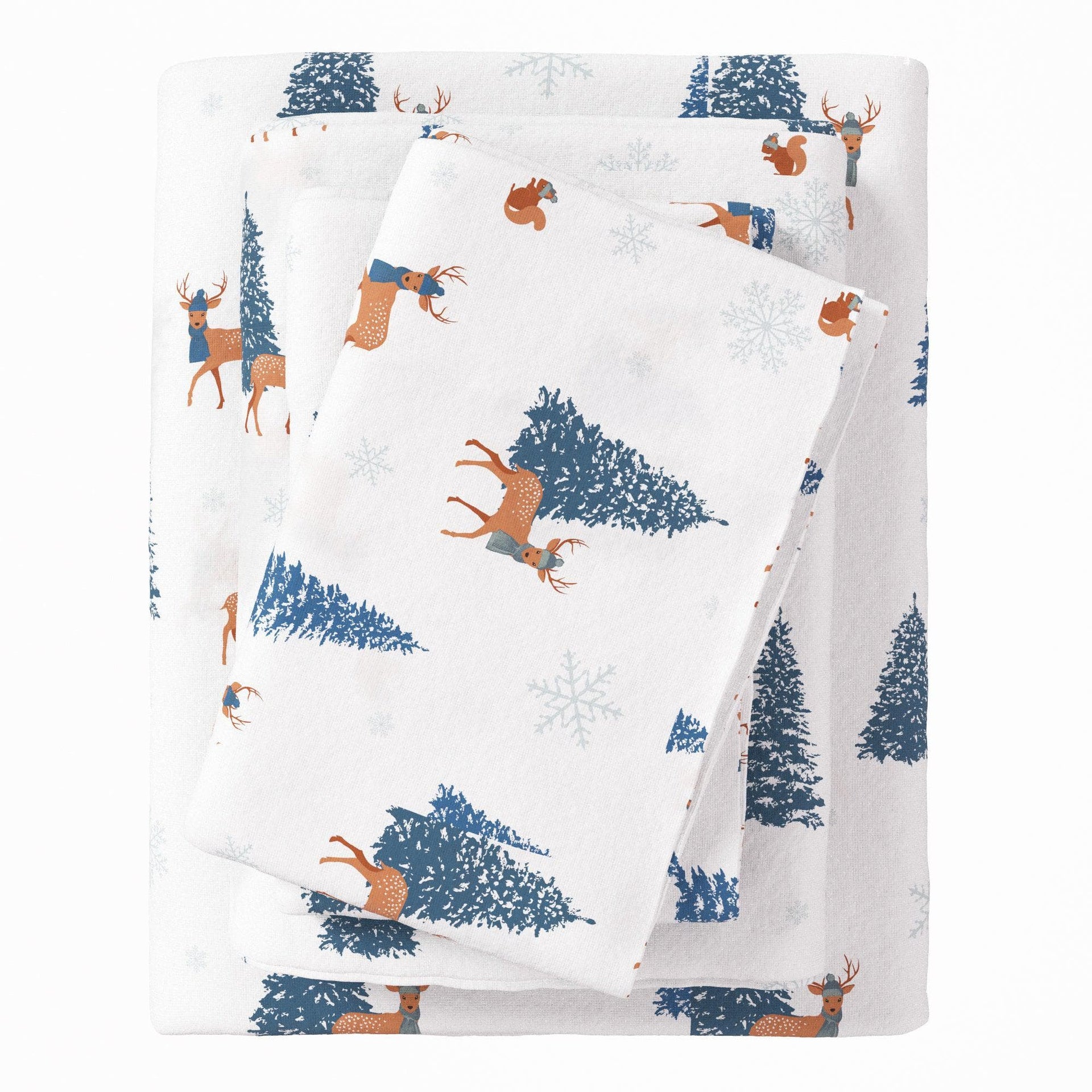 4-Piece Turkish Cotton Flannel Sheet - Whittaker Collection