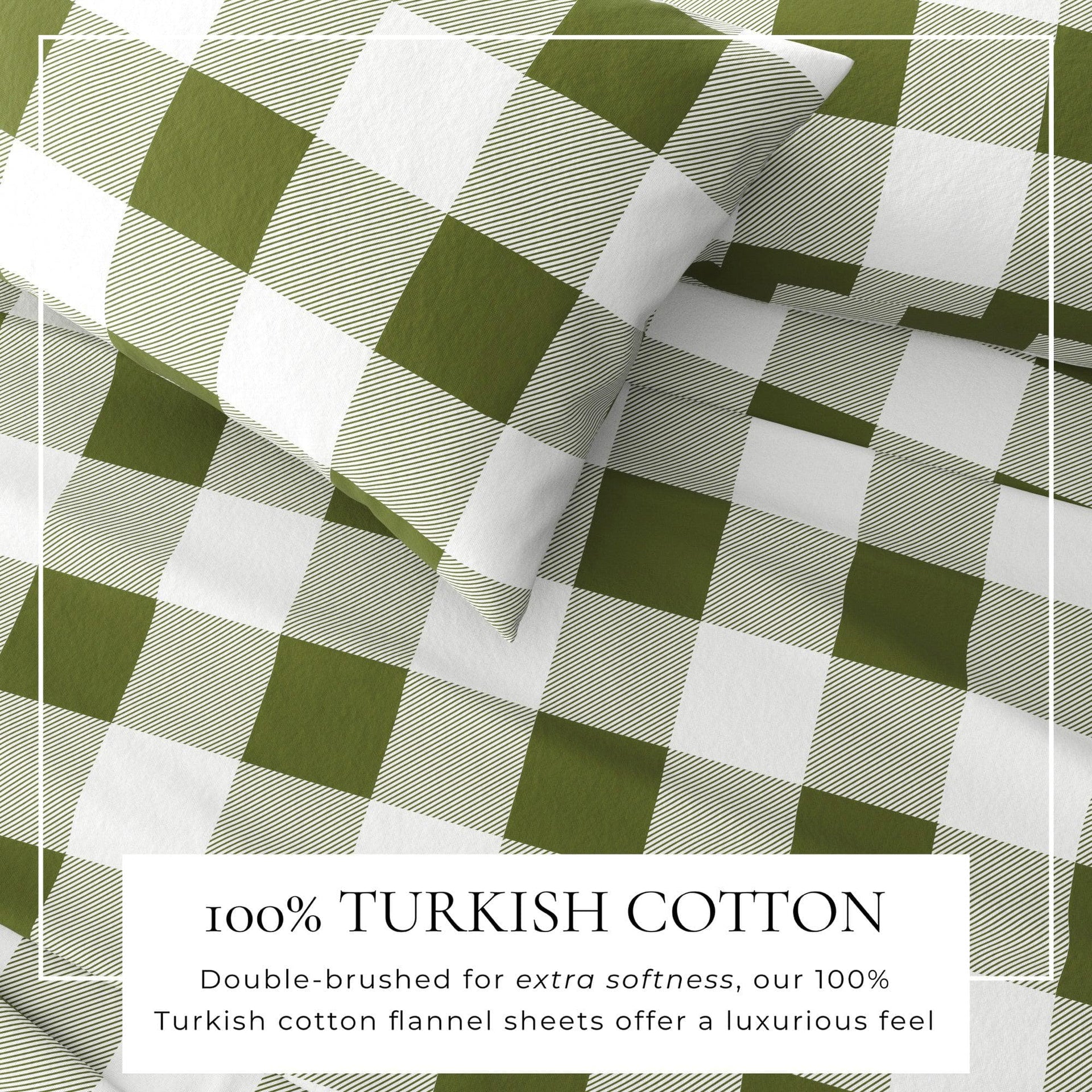 Turkish Cotton Flannel Sheet - Belle Collection