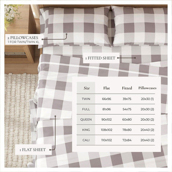 Turkish Cotton Flannel Sheet - Belle Collection