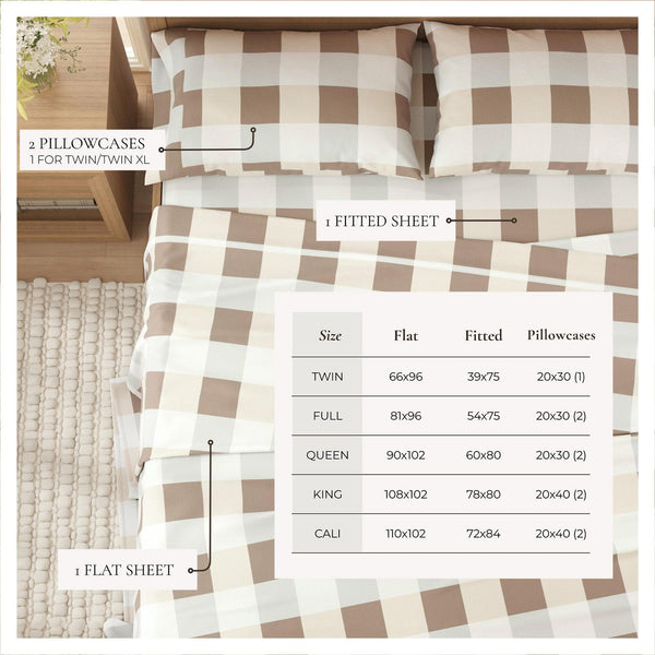 Turkish Cotton Flannel Sheet - Belle Collection