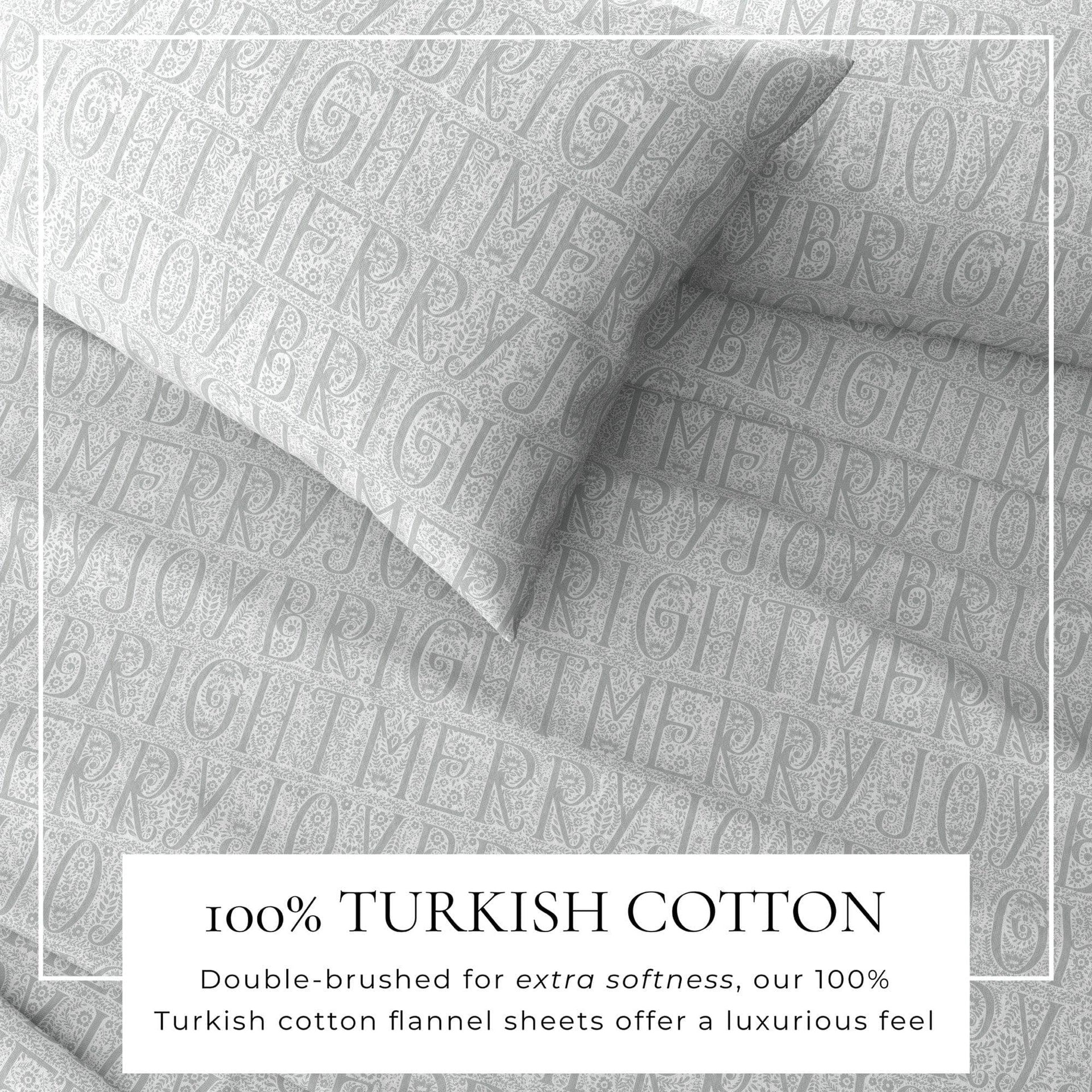 Turkish Cotton Flannel Sheet - Belle Collection