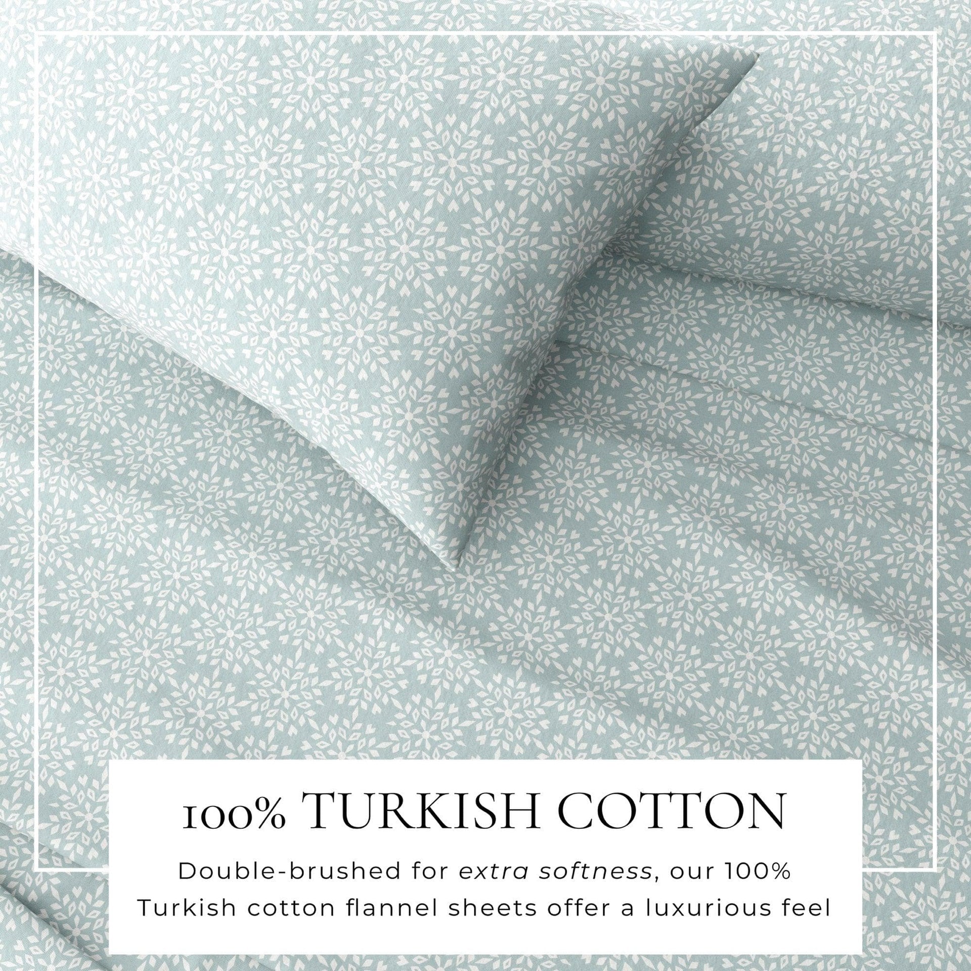 Turkish Cotton Flannel Sheet - Belle Collection