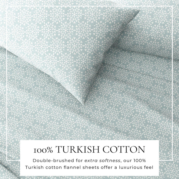 Turkish Cotton Flannel Sheet - Belle Collection