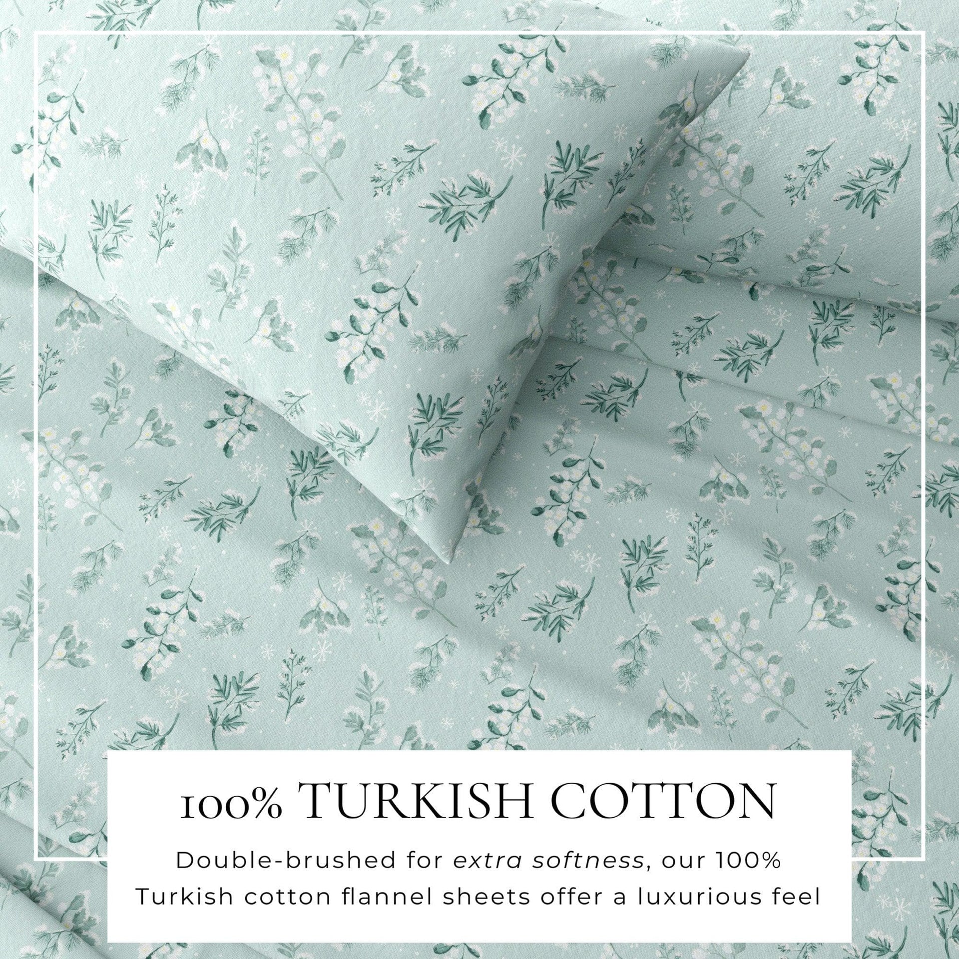 Turkish Cotton Flannel Sheet - Belle Collection