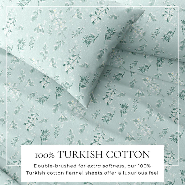 Turkish Cotton Flannel Sheet - Belle Collection