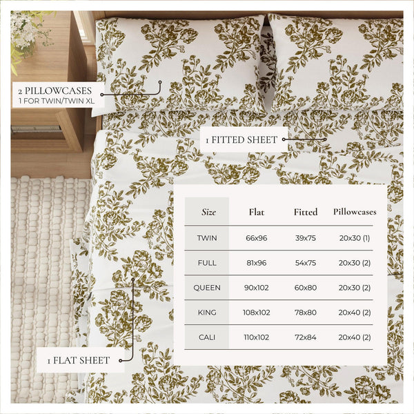 Turkish Cotton Flannel Sheet - Belle Collection