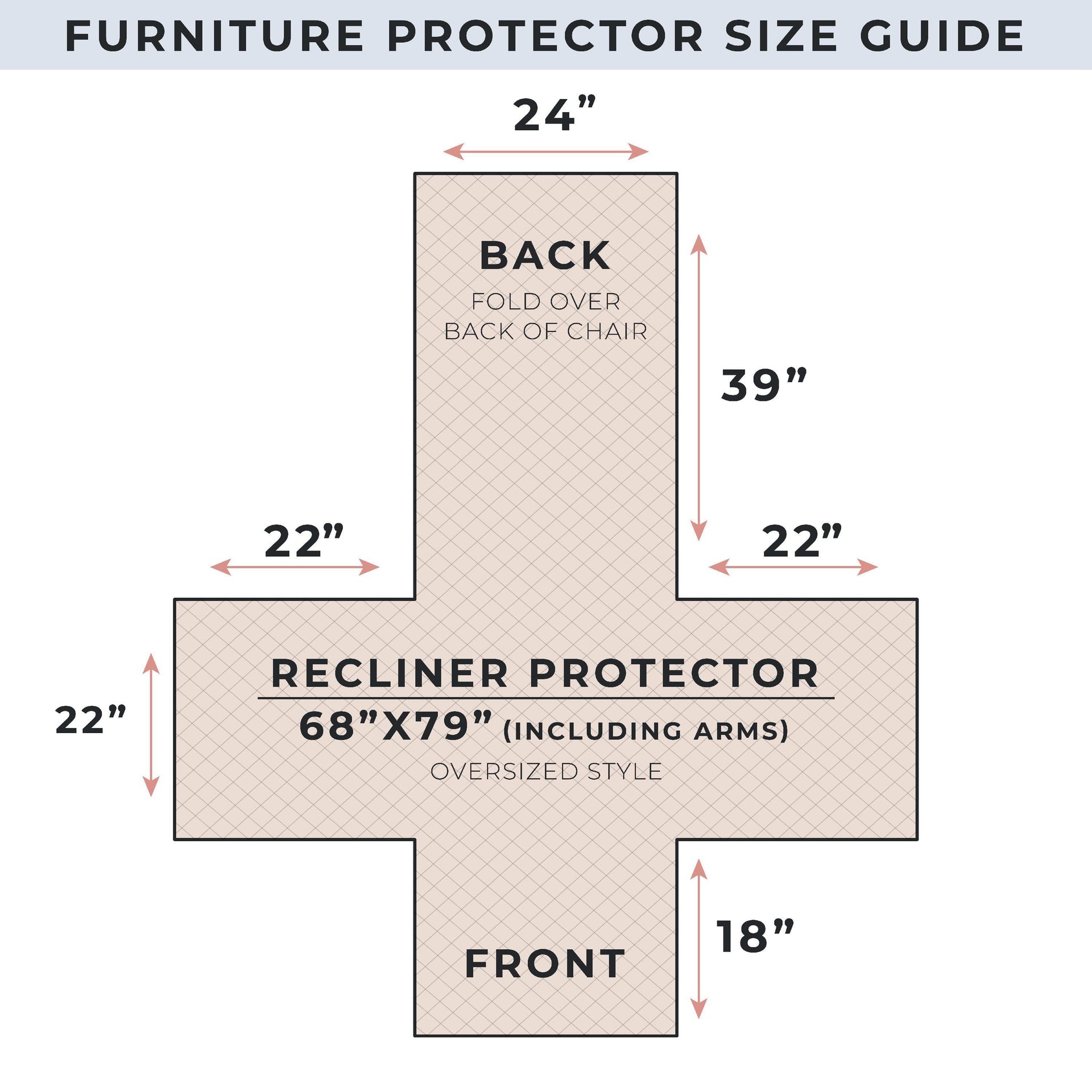 Reversible Furniture Protector - Elenor Collection