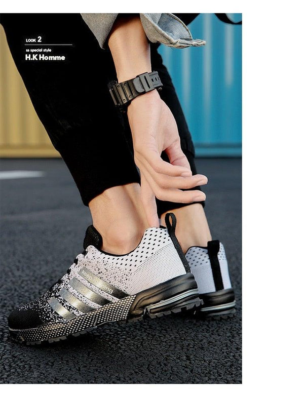 Green Breathable Mens Running Sneakers Outdoor Marathon Lightweight Running Mens Sport Shoes Athletic Footwear Breathable Comfortable Athletic Sport Sneakers