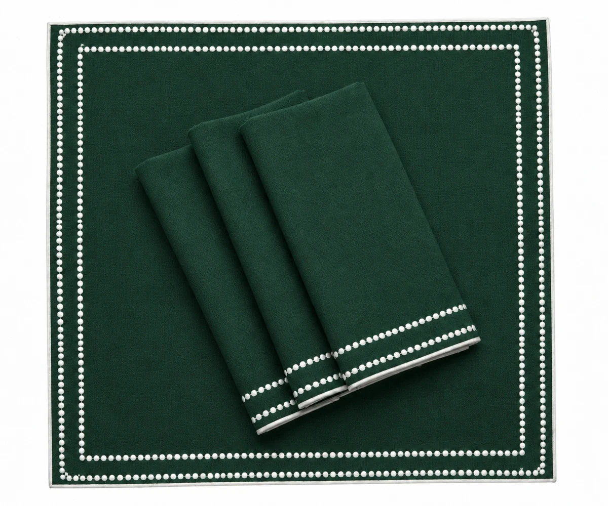 Dots Embroidered Napkin