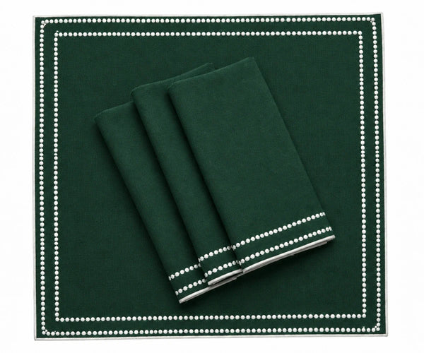 Dots Embroidered Napkin