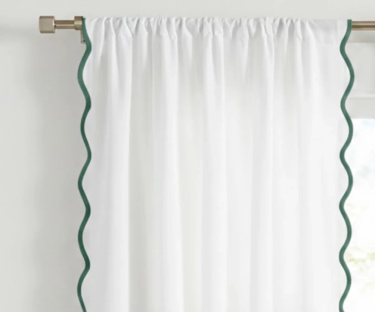 Scalloped Curtains