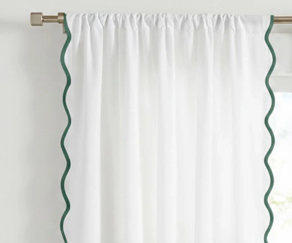 Scalloped Curtains
