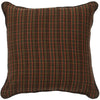 Green Moose Plaid Euro Sham