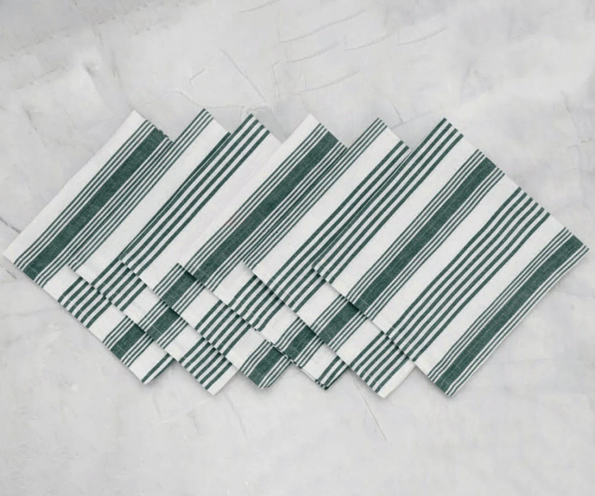 Striped Cloth Napkins