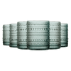 Tonal Hobnail Lowball Glassware, Set of 6