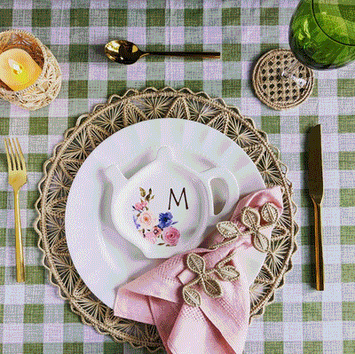 Vines Handwoven Iraca Napkin Ring