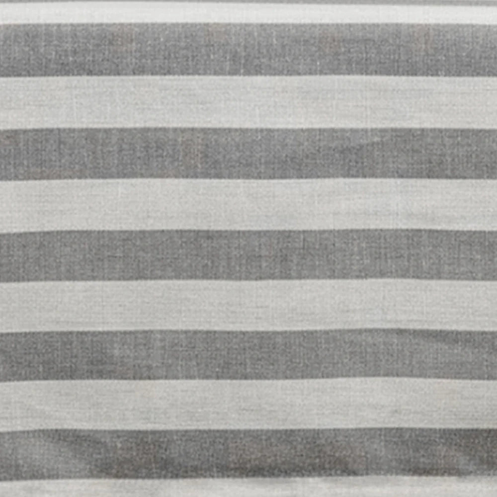 Cotton Striped Cushion Cover - Square, Removable