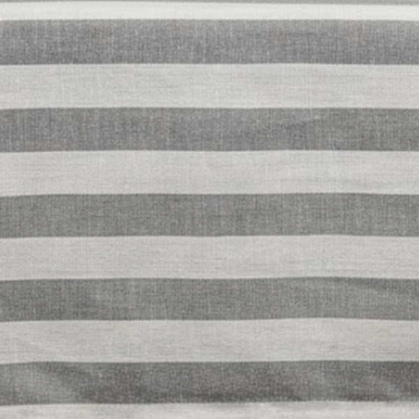 Cotton Striped Cushion Cover - Square, Removable