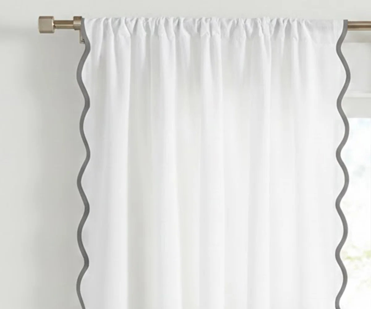 Scalloped Curtains