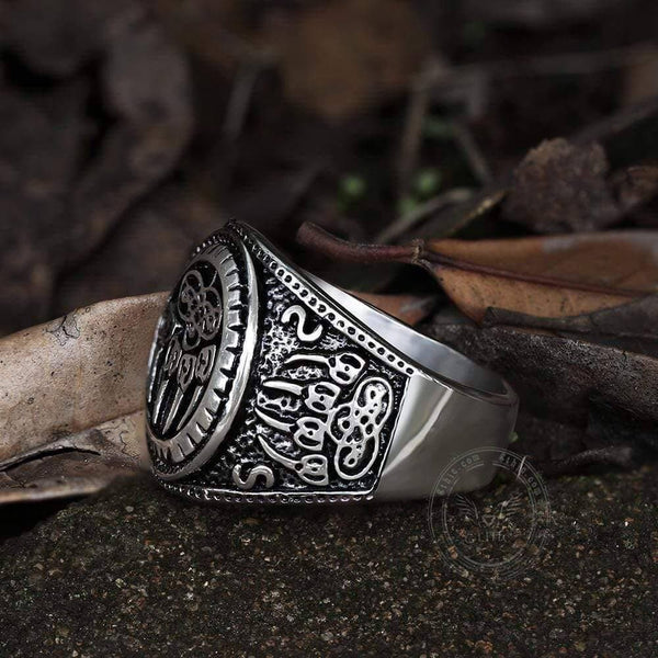 Bear Claw Stainless Steel Viking Ring