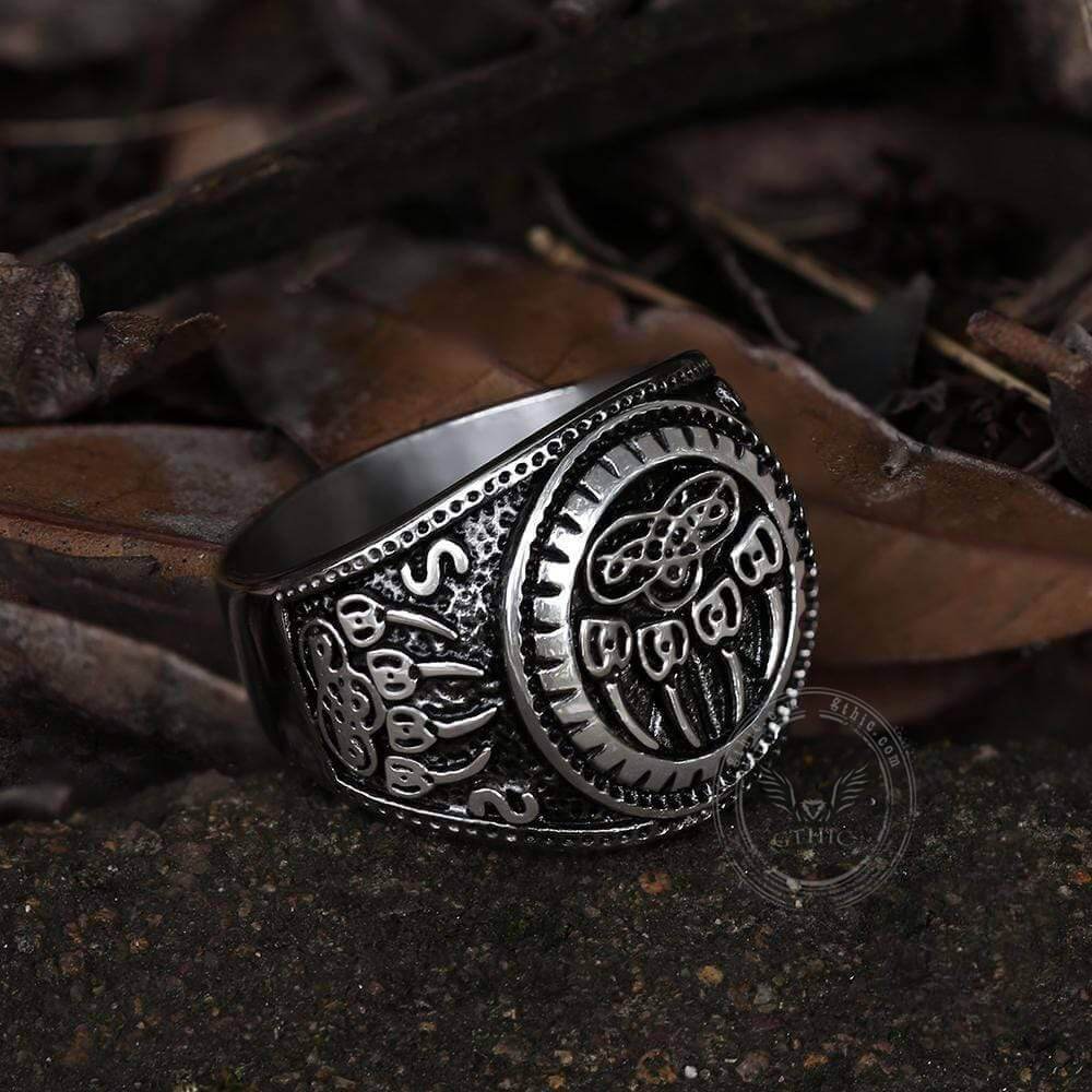 Bear Claw Stainless Steel Viking Ring