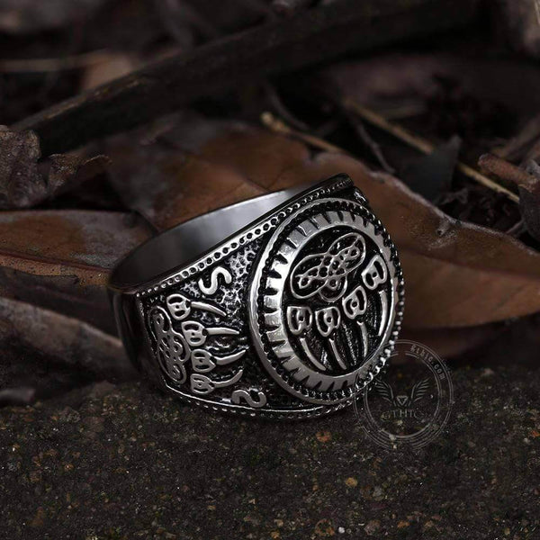 Bear Claw Stainless Steel Viking Ring