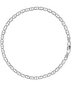 Donatello Gian Solid Sterling Silver Chain Link Anklet - 2 Sizes
