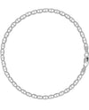 Donatello Gian Solid Sterling Silver Chain Link Anklet - 2 Sizes