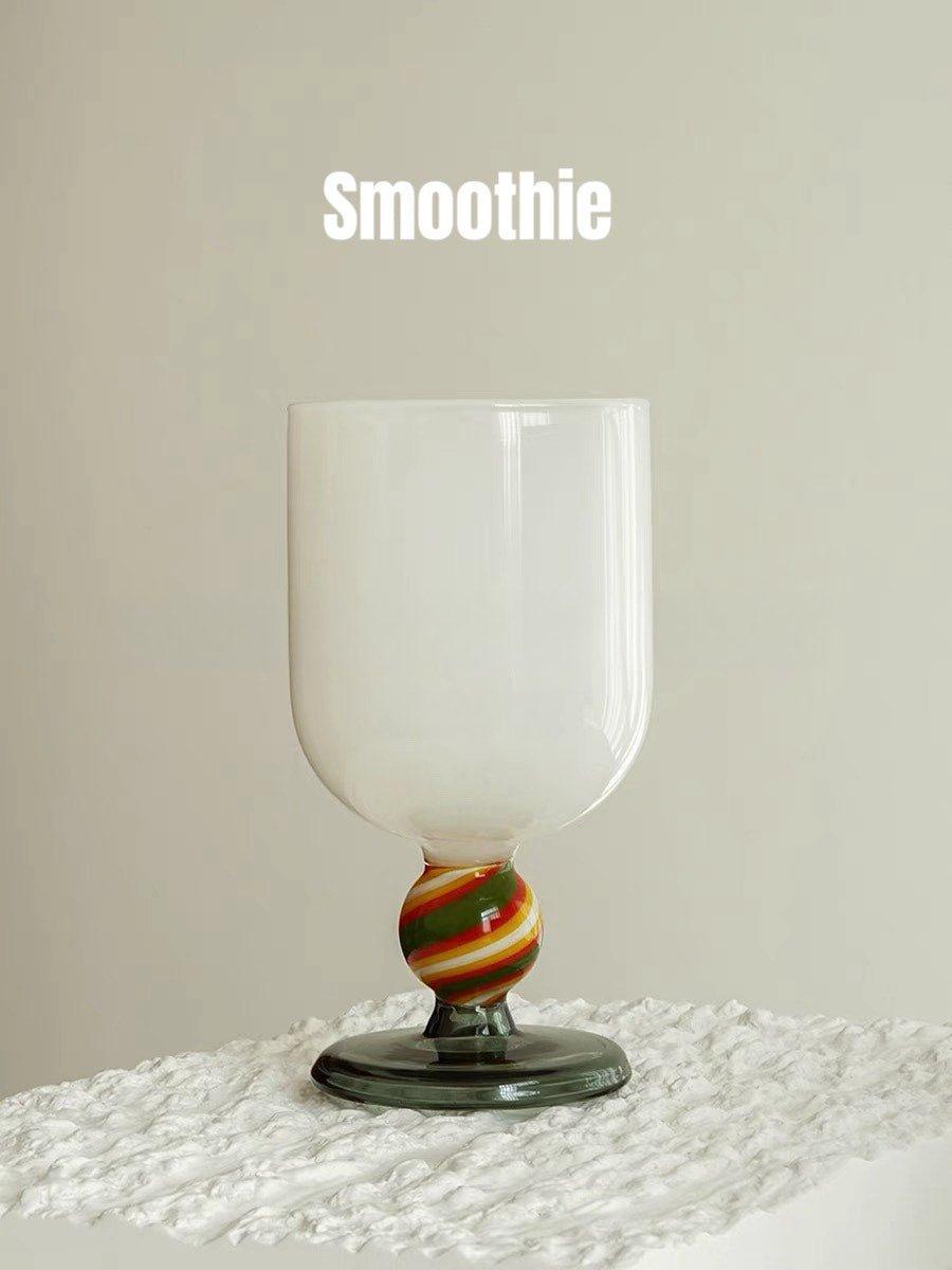 Gumballs Wine Glass Set - Eclectic Whimsical Coloured Cocktail Glasses
