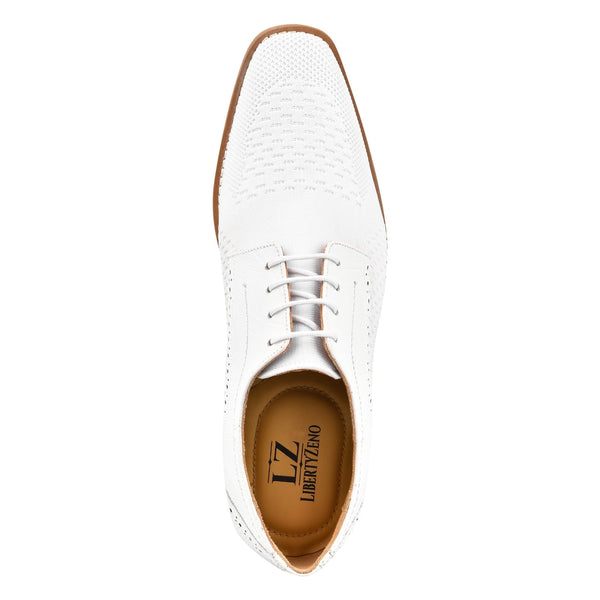 Gutta Lizard Print Leather Textile Casual Sneakers