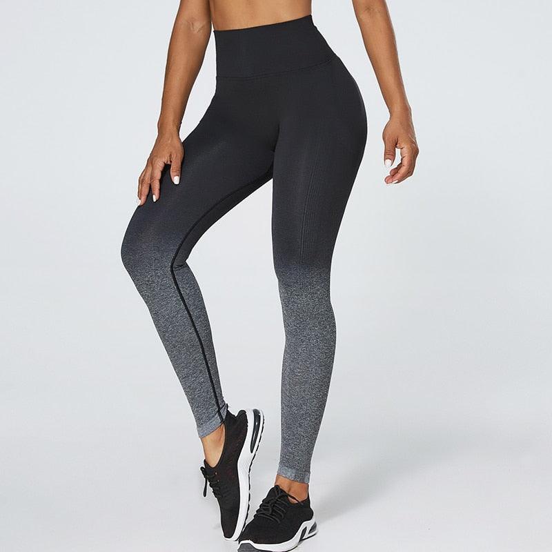 Gym Legging Women Workout Fitness Jogging Running Leggings For Women Lifting Yoga Pants Tummy Control Tight Leggings Stretch Sportswear Anti Cellulite  Yoga Pants