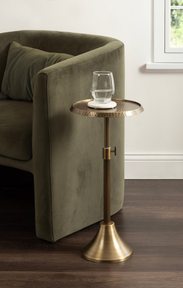 Sanzo Adjustable Metal Drink Table