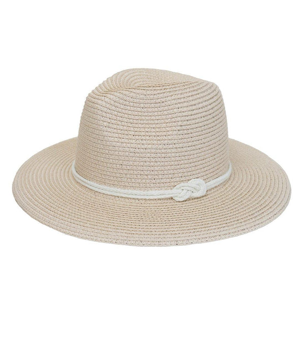 Magid Rope Brim Straw Panama Sun Hat