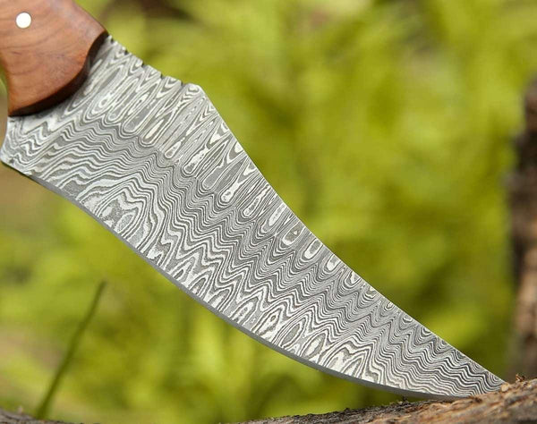 Halcyon Field Dressing Knife with Rosewood & Olivewood Handle - Gifts for You 'n Me