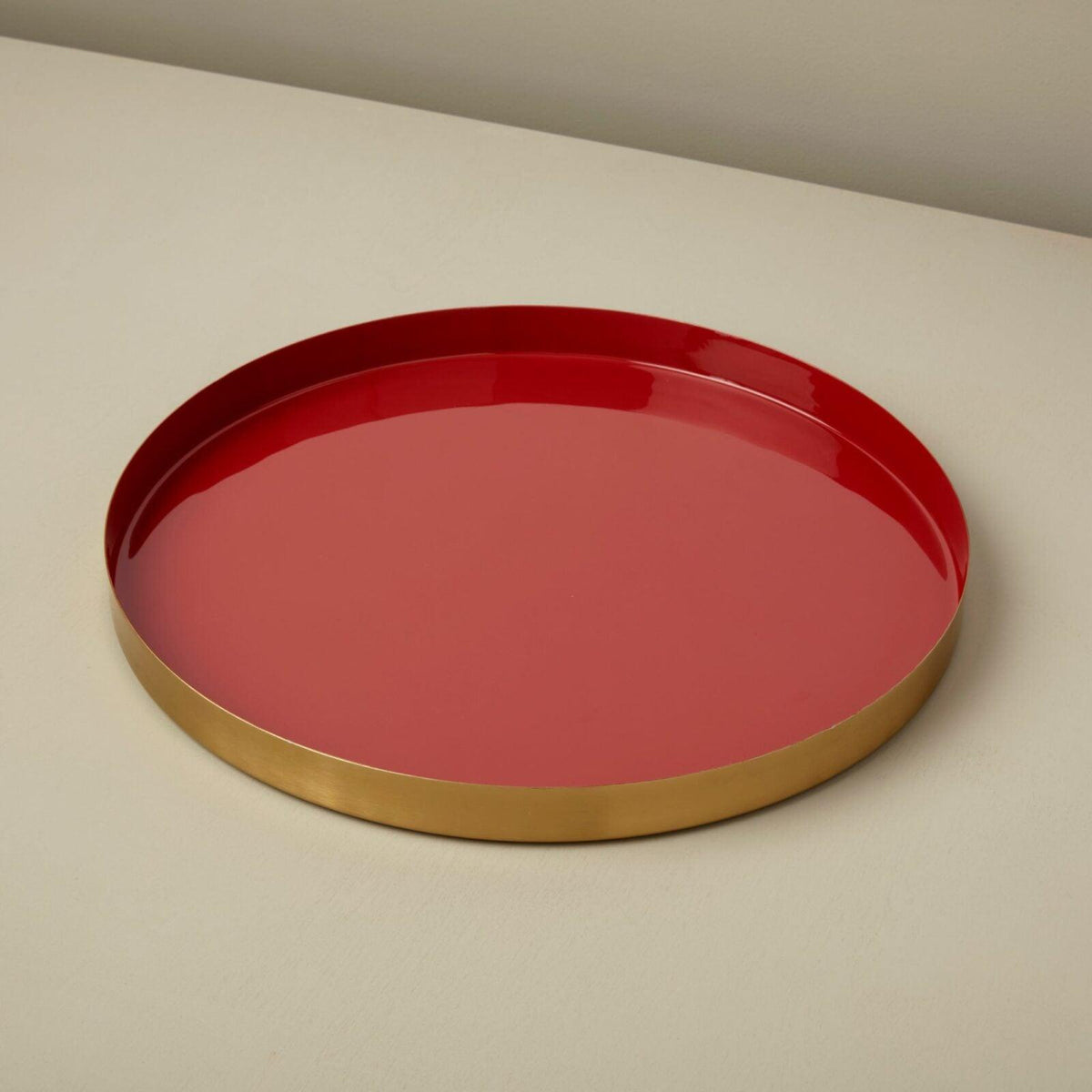 Halo Enamel Serving Tray - Large