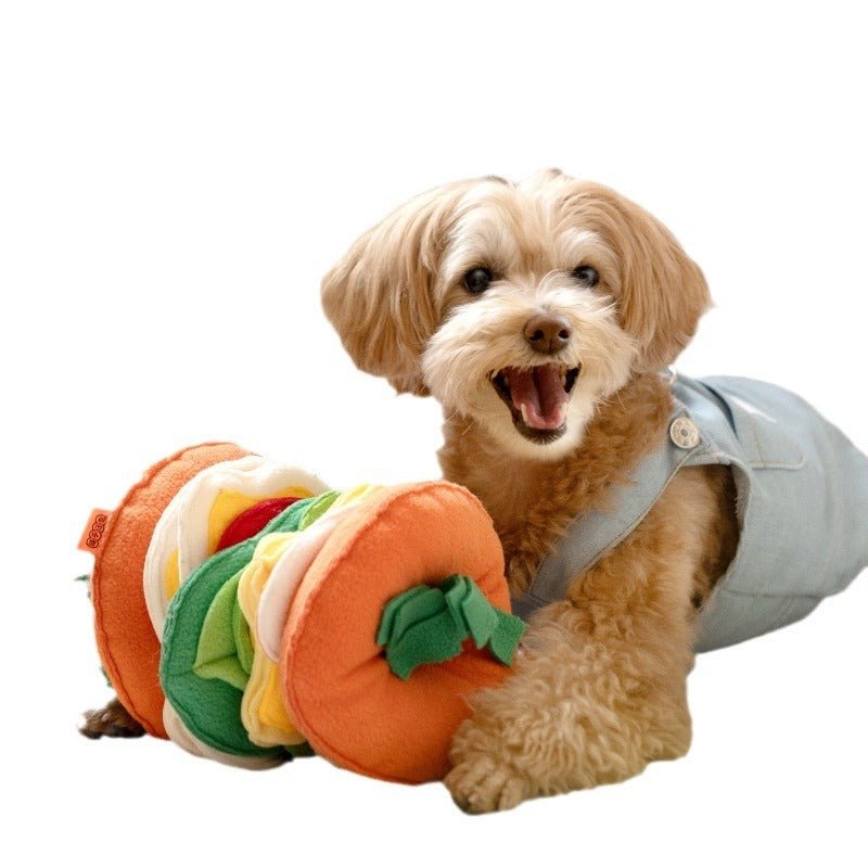 Hamburger Toy for Dogs