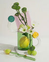Hand Blown Lollipop Mugs - Whimsical Eclectic Dopamine Drinking Glasses for Coffee, Tea & Juice
