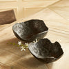 Hand-Sculpted Bronze Decorative Bowls (Set of 2)