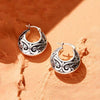 Handcrafted Sterling Silver Hoop Earrings by Verona